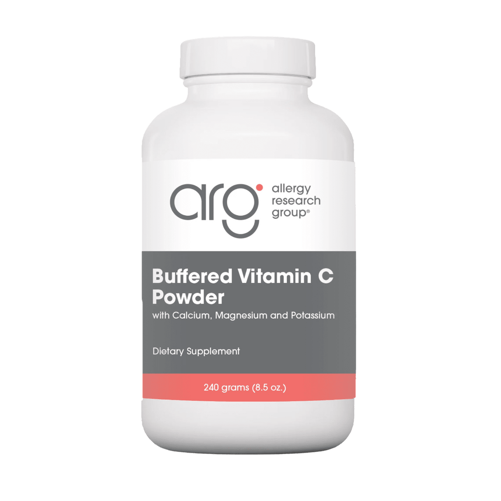 Buffered Vitamin C Powder Default Category Allergy Research Group 240 Grams 