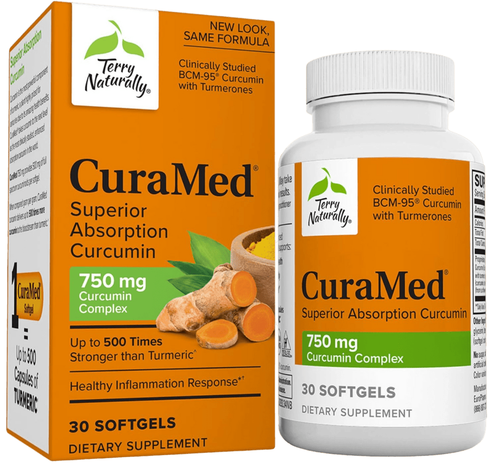 CuraMed 750 mg (Curcumin) Default Category Terry Naturally 30 Softgels 