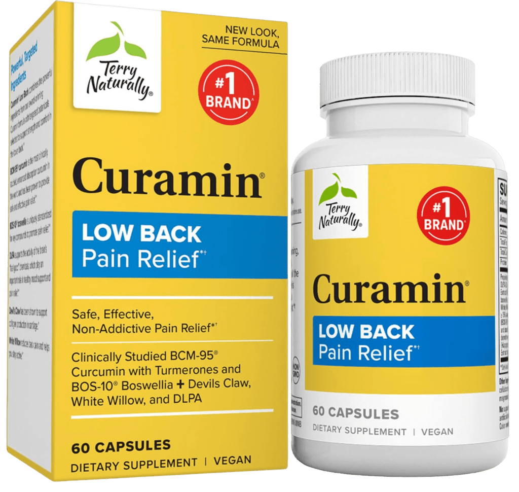 Curamin Low Back Pain - 60 Capsules Default Category Terry Naturally 