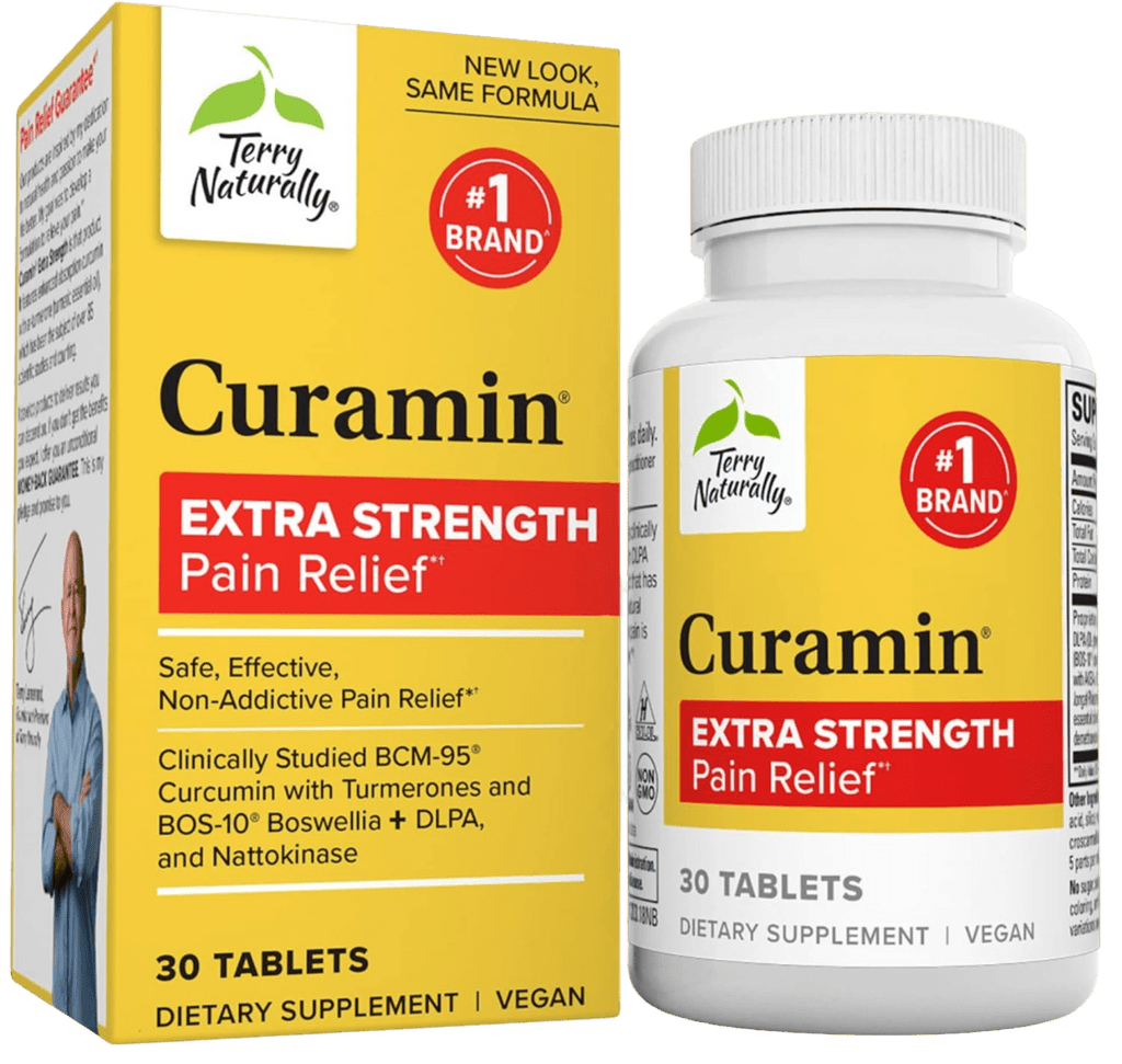 Curamin Extra Strength Default Category Terry Naturally 30 Tablets 