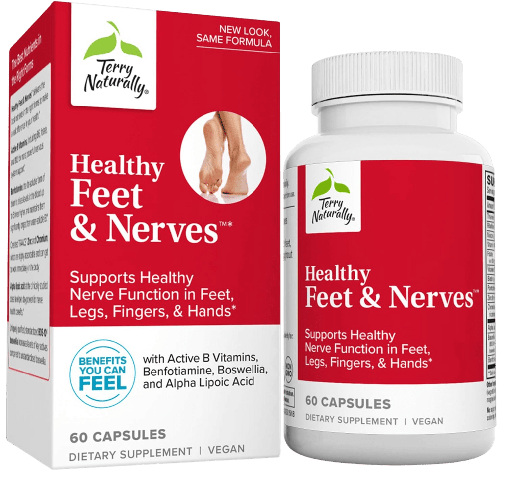 Healthy Feet & Nerves Default Category Terry Naturally 60 Capsules 