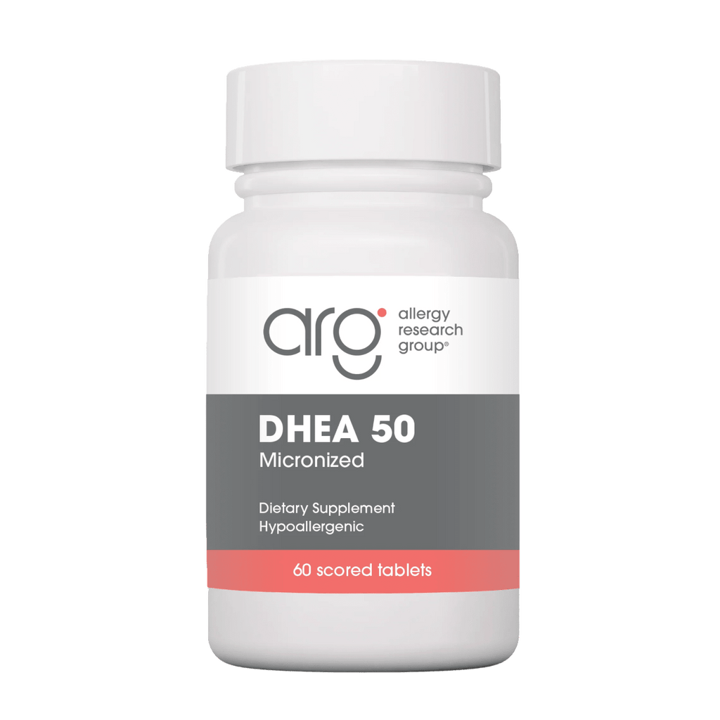 DHEA 50 mg Default Category Allergy Research Group 60 Tablets 