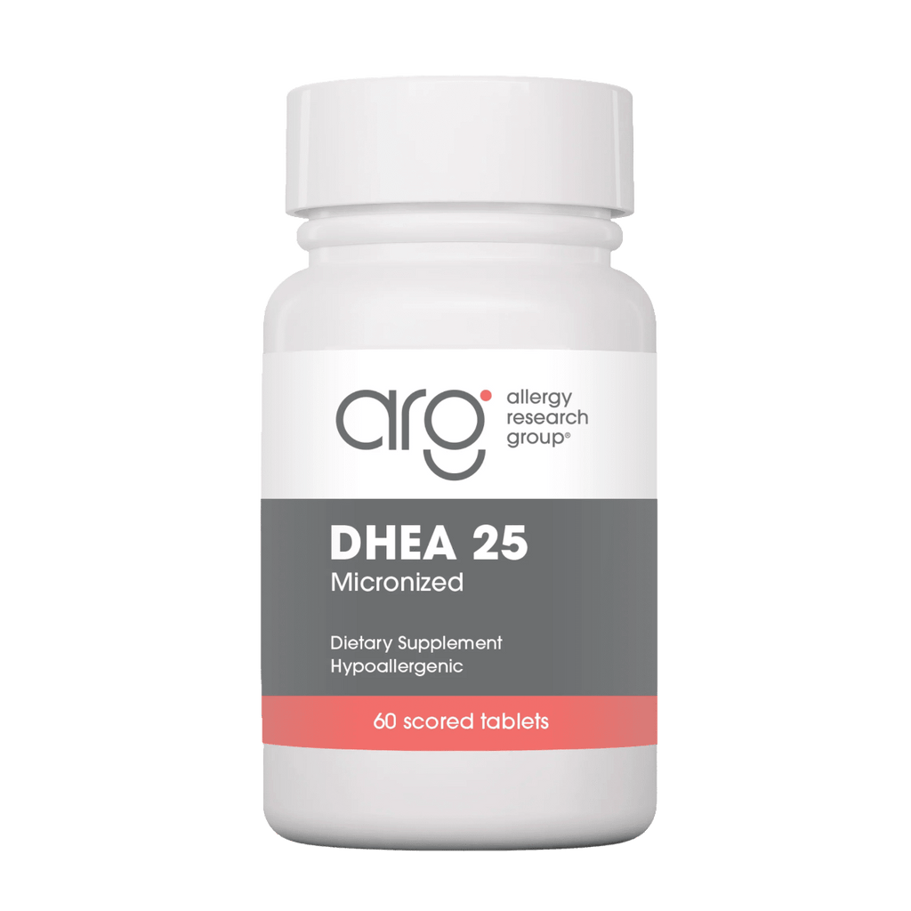 DHEA 25 mg Default Category Allergy Research Group 60 Tablets 
