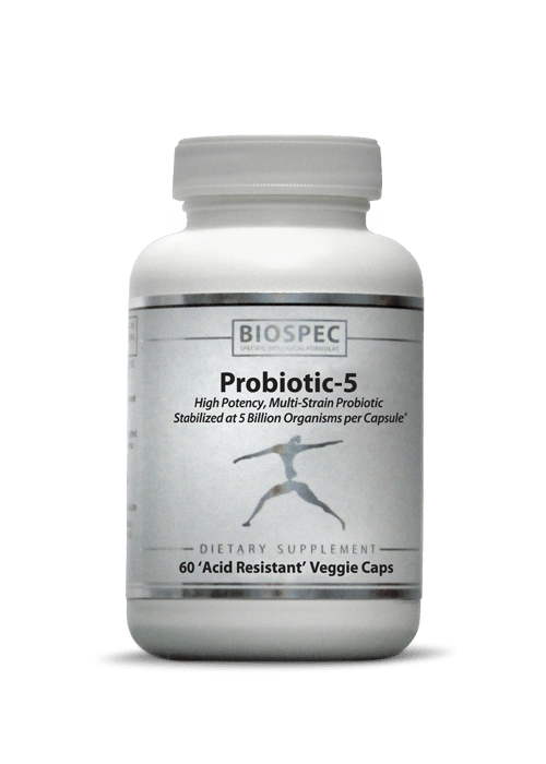 Probiotic-5 - 60 Capsules Default Category BioSpec 