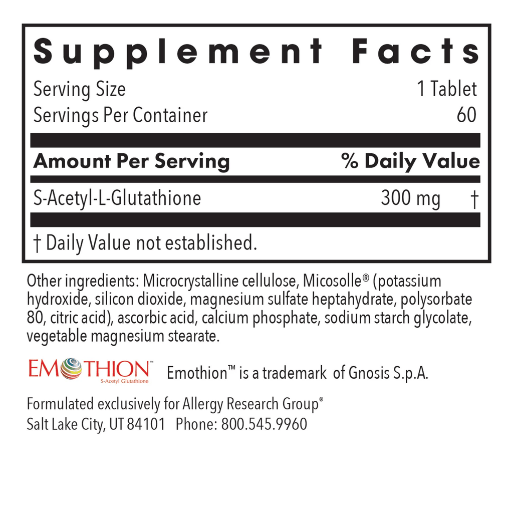 acetyl glutathione bioavailability S-Acetyl (Xymogen) Effects of N-acetylcysteine, oral glutathione
