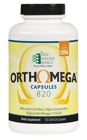 Orthomega 820 Default Category Ortho Molecular 120 Capsules 