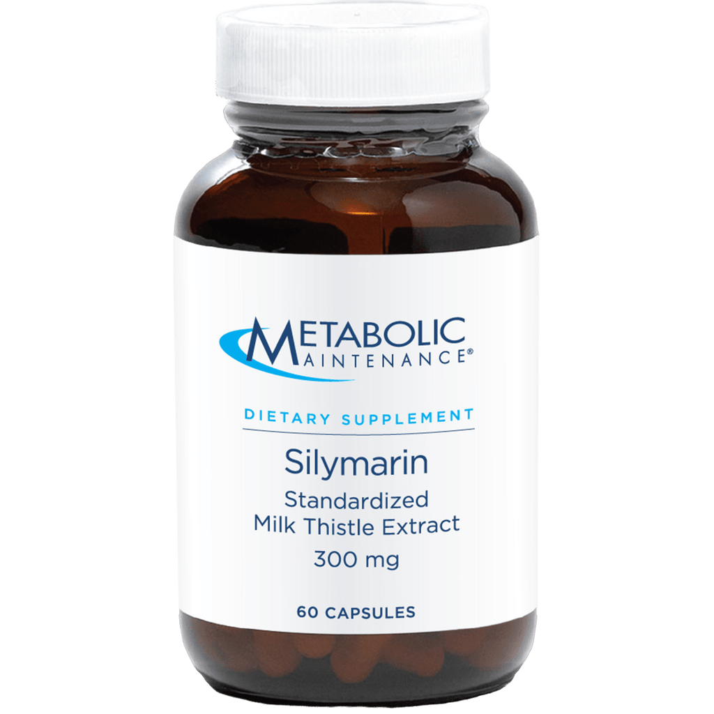 Silymarin Standard Milk Thistle 300 mg Default Category Metabolic Maintenance 60 Capsules 