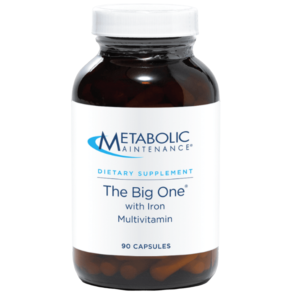 The Big One® with Iron - 90 Capsules Default Category Metabolic Maintenance 