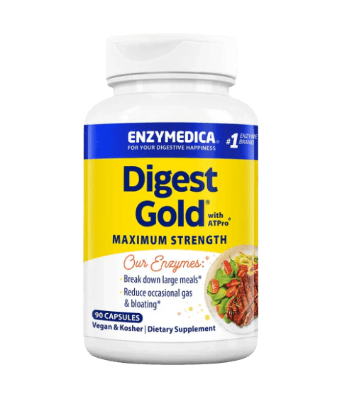 Digest Gold® Default Category Enzymedica 180 Capsules 