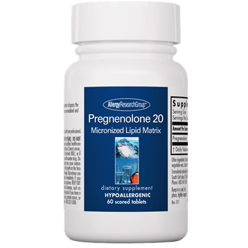 Pregnenolone 20 mg - 60 Tablets Allergy Research Group 