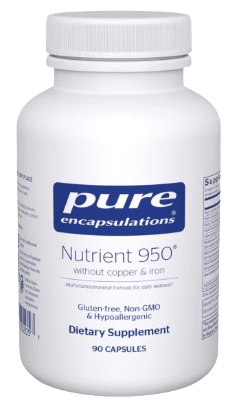 Nutrient 950® without Copper and Iron Default Category Pure Encapsulations 90 Capsules 