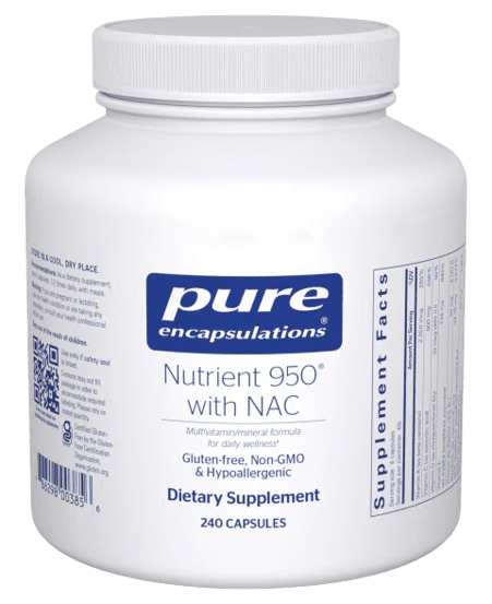 Nutrient 950 with NAC - 240 Capsules Default Category Pure Encapsulations 