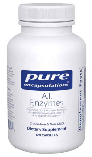 A.I. Enzymes - 120 Capsules Default Category Pure Encapsulations 