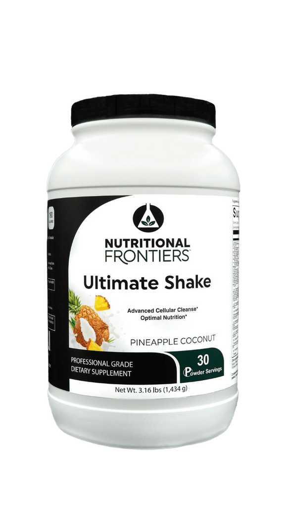 Ultimate Shake - 30 Servings Default Category Nutritional Frontiers Pineapple Coconut 