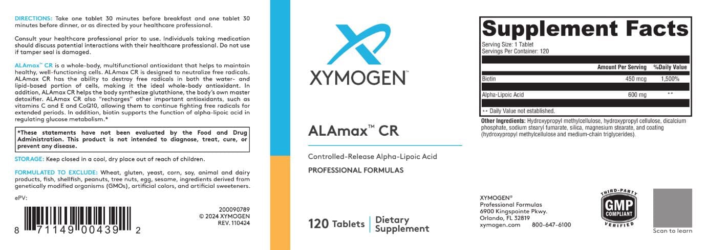 ALAMax™ CR Default Category Xymogen