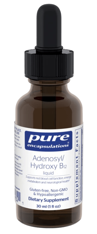 Adenosyl/Hydroxy B12 liquid - 30 ml Default Category Pure Encapsulations 