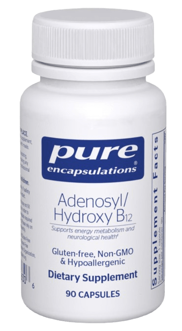 Adenosyl/Hydroxy B12 - 90 Capsules Default Category Pure Encapsulations 