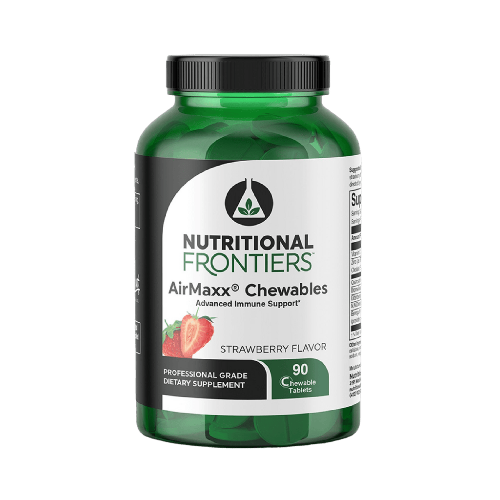 Airmaxx® Chewables - 90 Chewable Wafers Default Category Nutritional Frontiers Strawberry 
