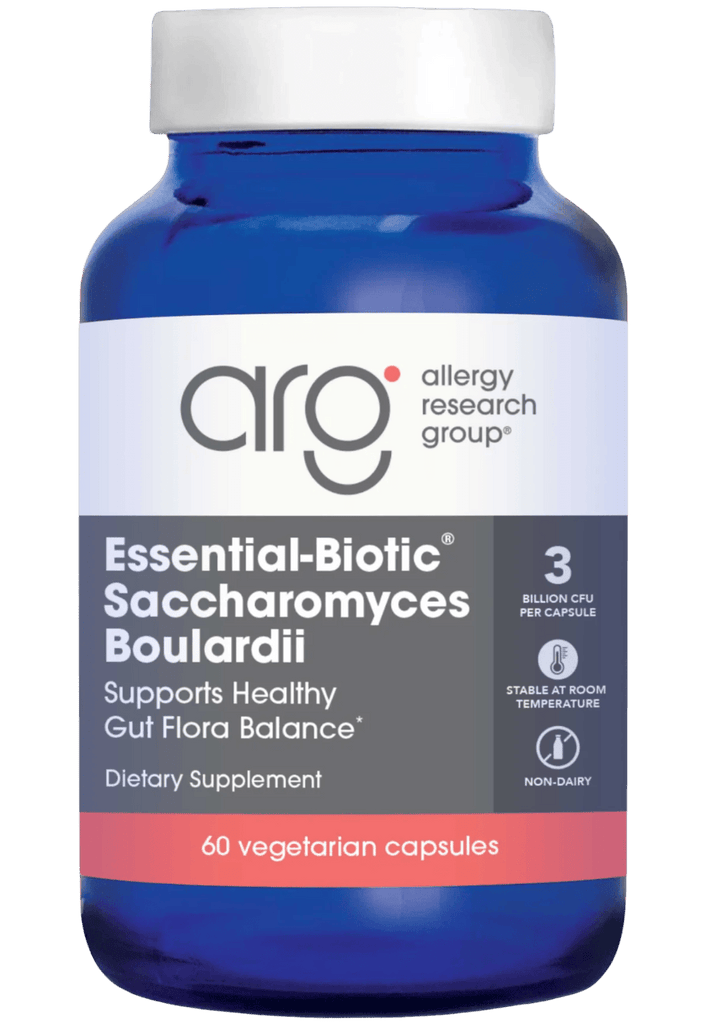 Essential-Biotic® SACCHAROMYCES BOULARDII Default Category Allergy Research Group 60 Capsules 