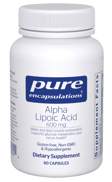 Alpha Lipoic Acid 600 mg Default Category Pure Encapsulations 60 capsules 