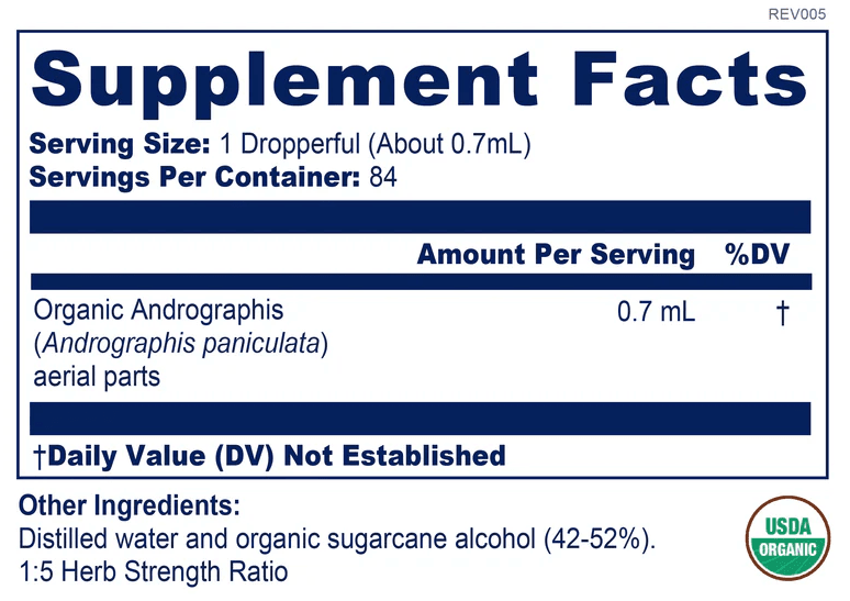 Andrographis Tincture - 2 oz. Default Category BioPure