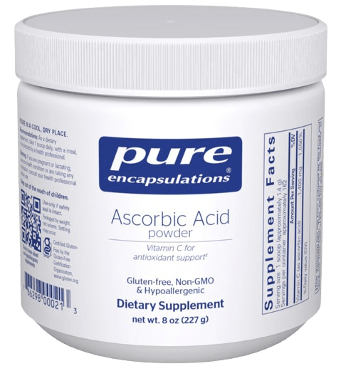 Ascorbic Acid Powder - 227 grams Default Category Pure Encapsulations 227 grams 