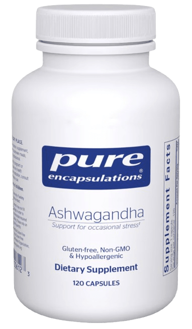 Ashwagandha Default Category Pure Encapsulations 120 Capsules 