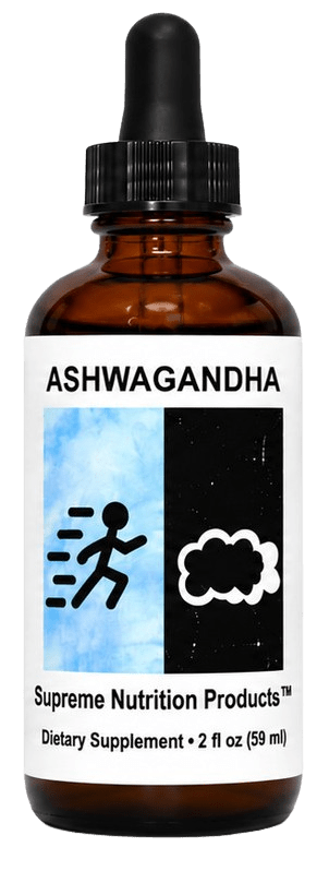 Ashwagandha Tincture Default Category Supreme Nutrition 2 fl oz 