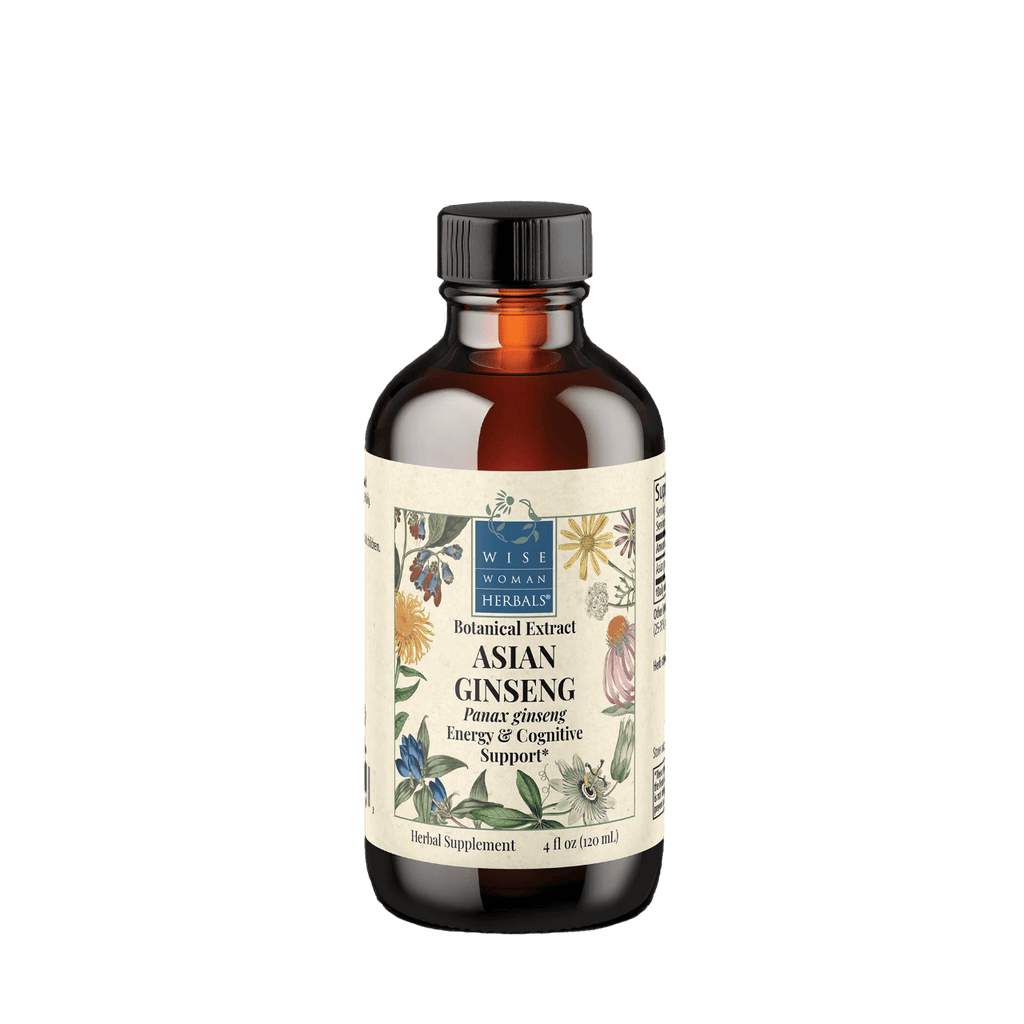 Asian ginseng (Panax ginseng) Default Category Wise Woman Herbals 4 fl oz 
