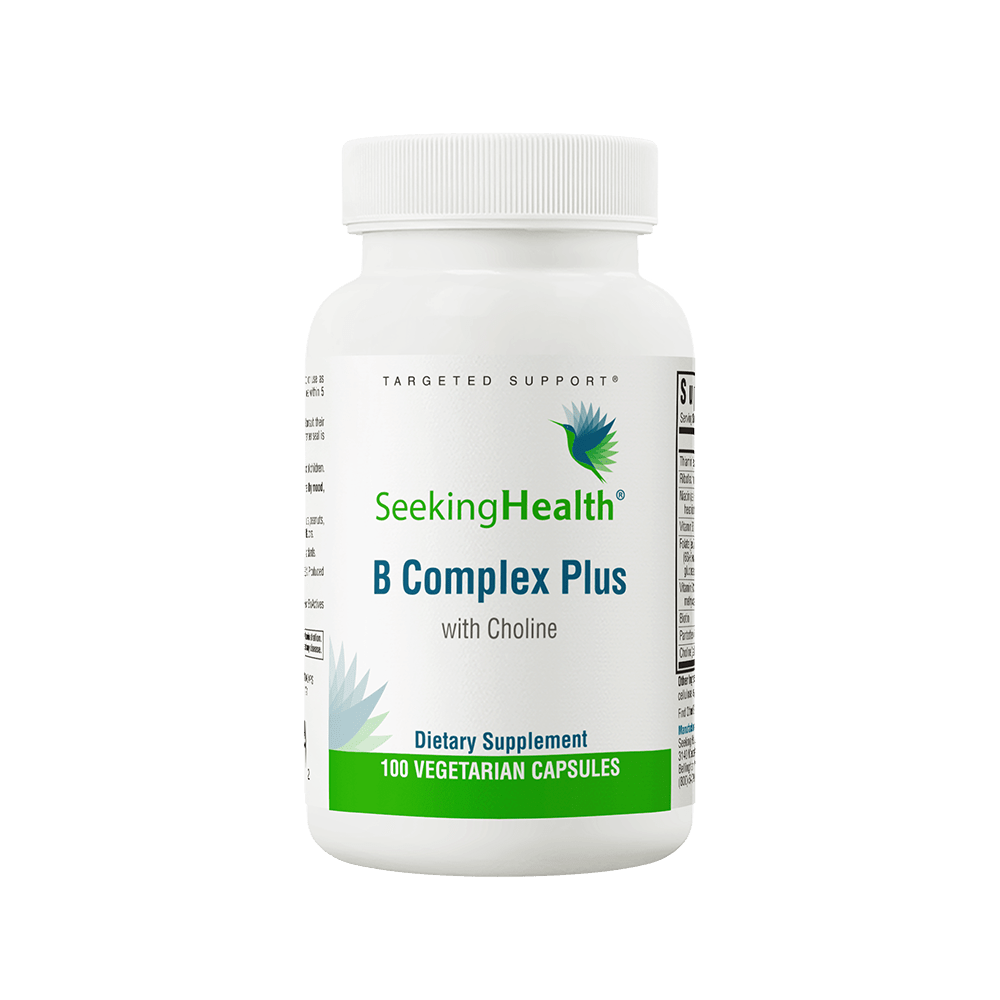 B Complex Plus - 100 Capsules | Healthy Habits Living