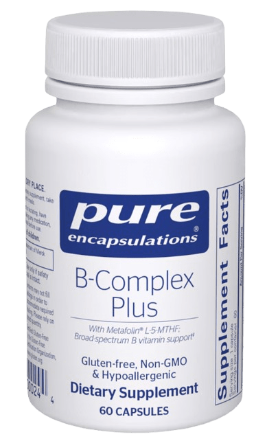 B-Complex Plus Default Category Pure Encapsulations 60 Capsules 