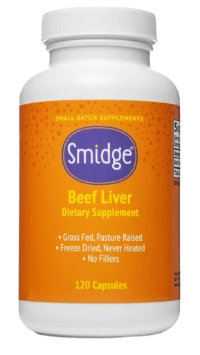 Beef Liver Default Category Smidge 120 Capsules 
