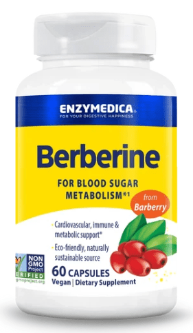 Berberine Default Category Enzymedica 60 Capsules 