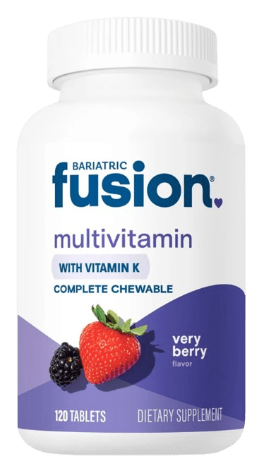 Very Berry Complete Chewable Multivitamin with Vitamin K Default Category Bariatric Fusion 120 Tablets 