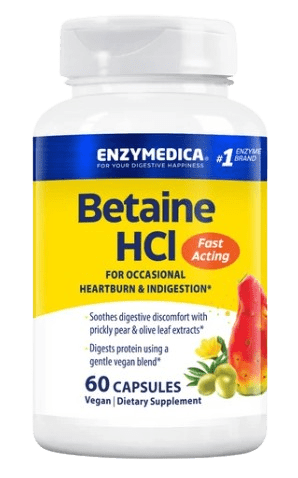 Betaine HCl Default Category Enzymedica 60 Capsules 