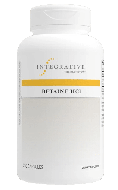 Betaine HCl - 250 Capsules Default Category Integrative Therapeutics 