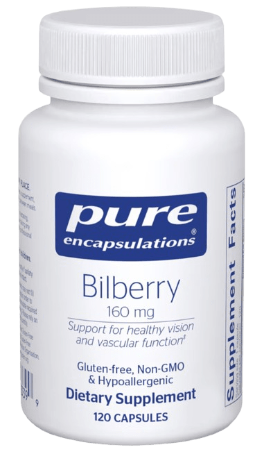 Bilberry 160 mg - 120 Capsules Default Category Pure Encapsulations 