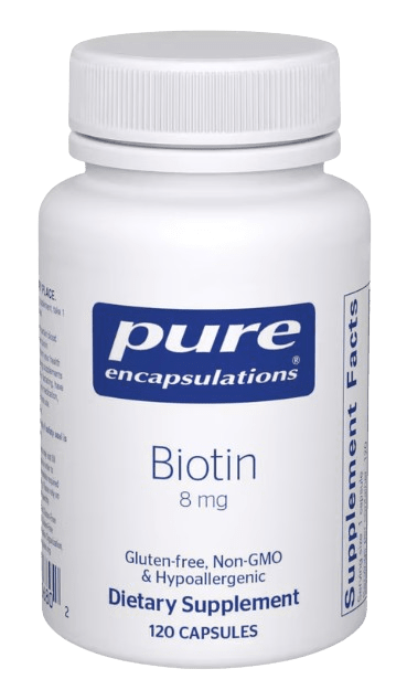 Biotin 8 mg Default Category Pure Encapsulations 120 Capsules 