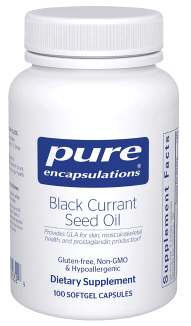 Black Currant Seed Oil Default Category Pure Encapsulations 100 Capsules 