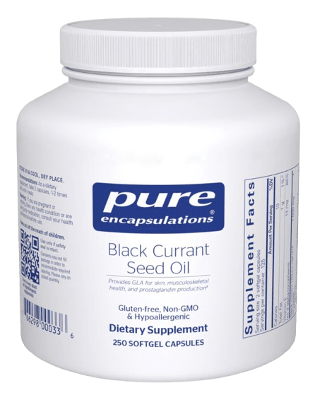 Black Currant Seed Oil Default Category Pure Encapsulations 250 Capsules 