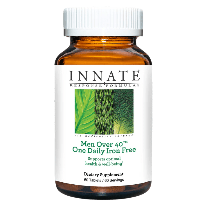 Men Over 40 One Daily Iron Free - 60 Tablets Default Category Innate Response 