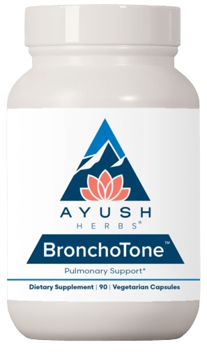 BronchoTone Default Category Ayush Herbs 90 Capsules 