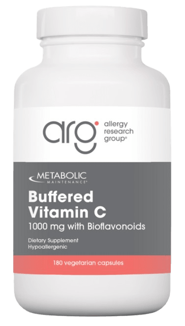 Buffered Vitamin C 1000 mg Default Category Metabolic Maintenance 180 Capsules 