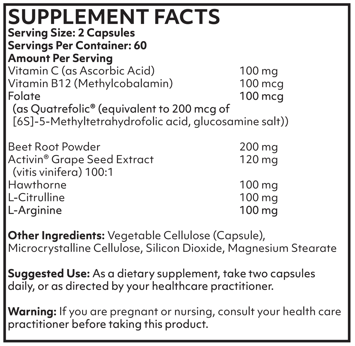 CircuCORE - 120 Capsules | Healthy Habits Living
