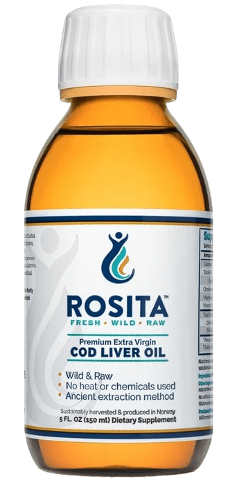 Extra Virgin Cod Liver Oil Default Category Rosita 150 mL 