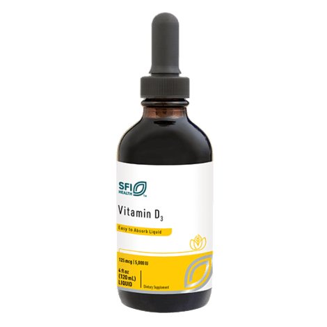 Vitamin D3 (5,000 IU) Liquid - 4 fl oz Default Category Klaire Labs 