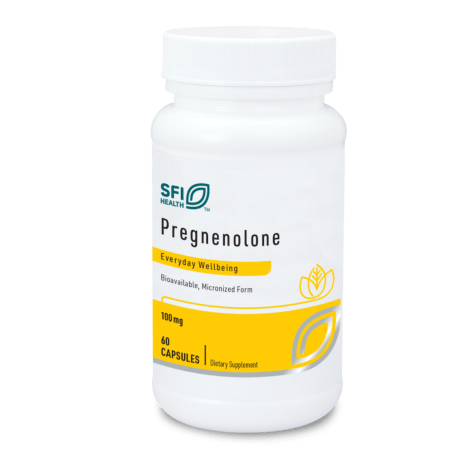 Pregnenolone (100 mg) - 60 Capsules Default Category Klaire Labs 