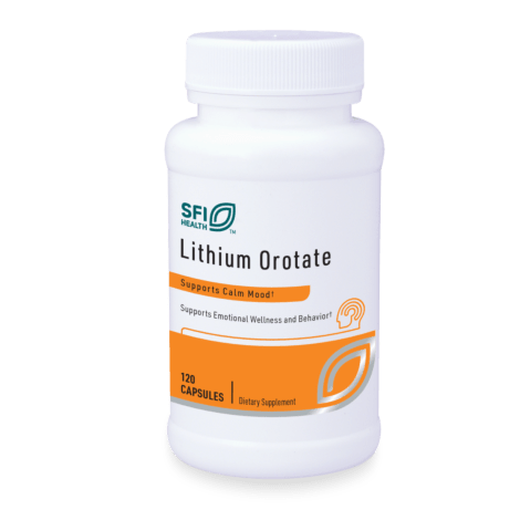 Lithium Orotate - 120 Capsules Default Category Klaire Labs 