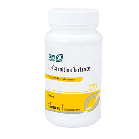 L-Carnitine Tartrate - 60 Capsules Default Category Klaire Labs 