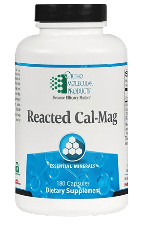Reacted Cal-Mag Default Category Ortho Molecular 180 Capsules 